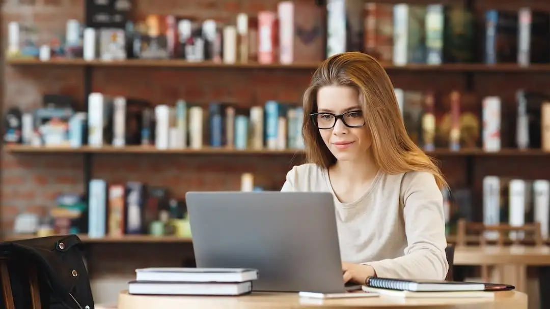 Marketing consultant planning scalable service packages in modern library