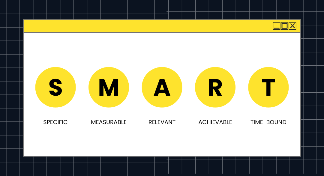 SMART goal-setting framework for website improvement