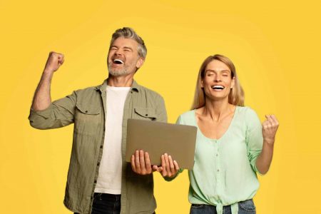 Happy Business Owners Business owners happy with their website maintenance subscription